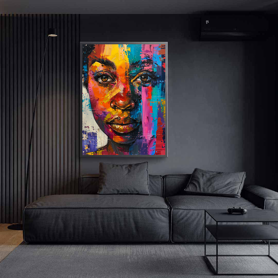 Tablou Canvas - Portret Femeie Africană