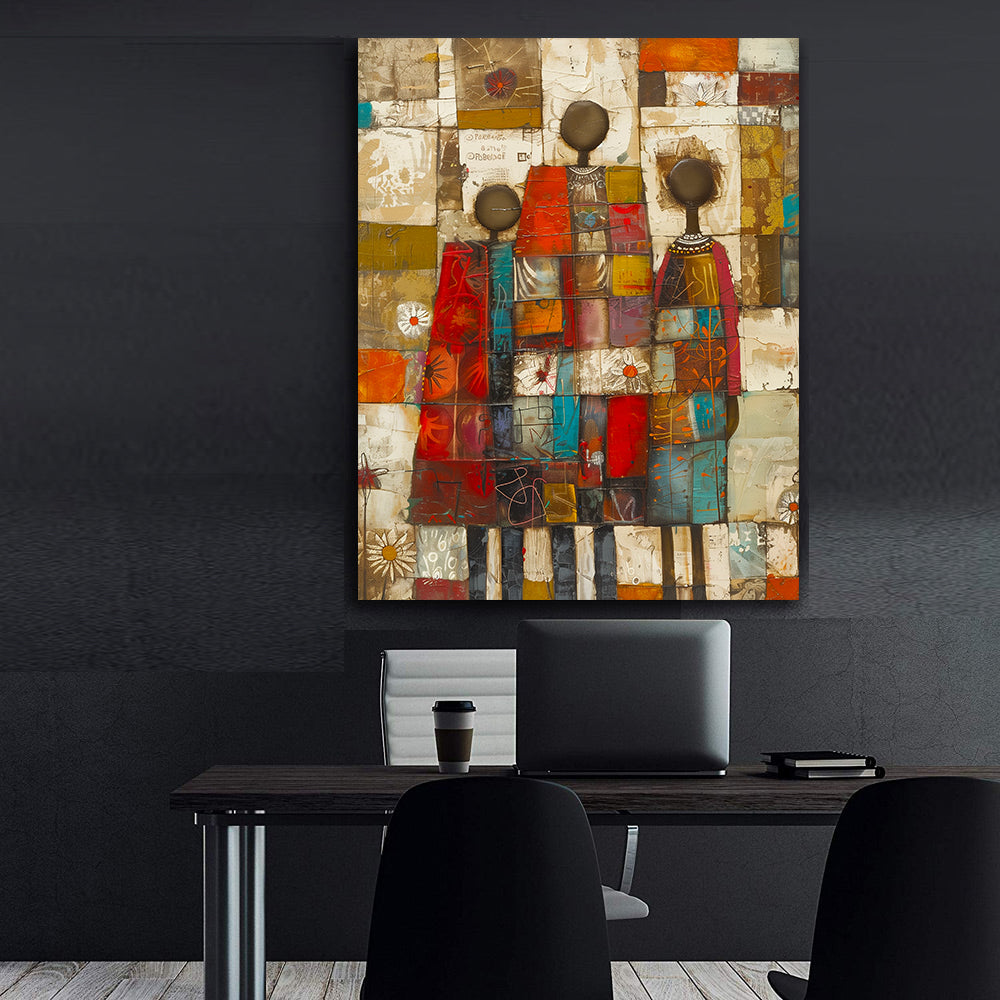 Tablou Canvas - African Art