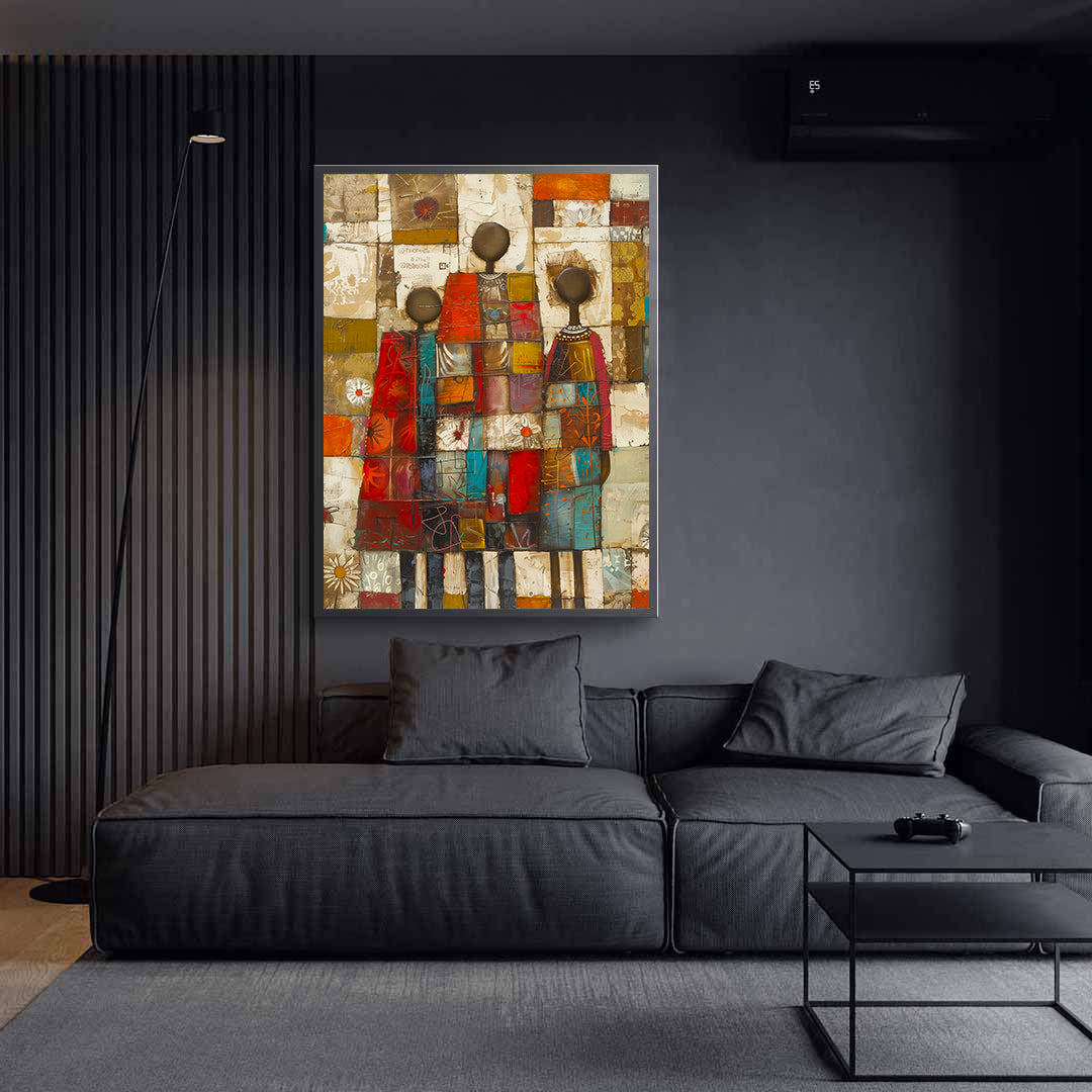Tablou Canvas - African Art