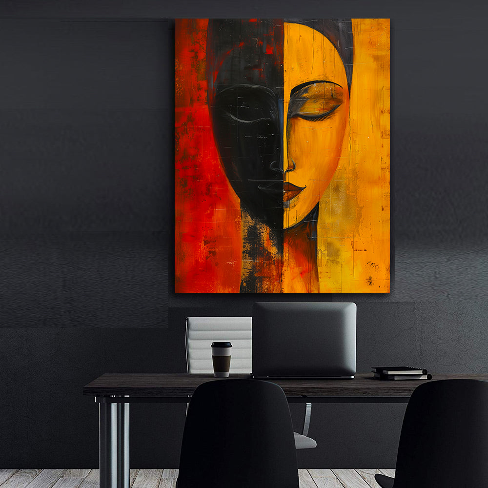 Tablou Canvas - Portret Abstract