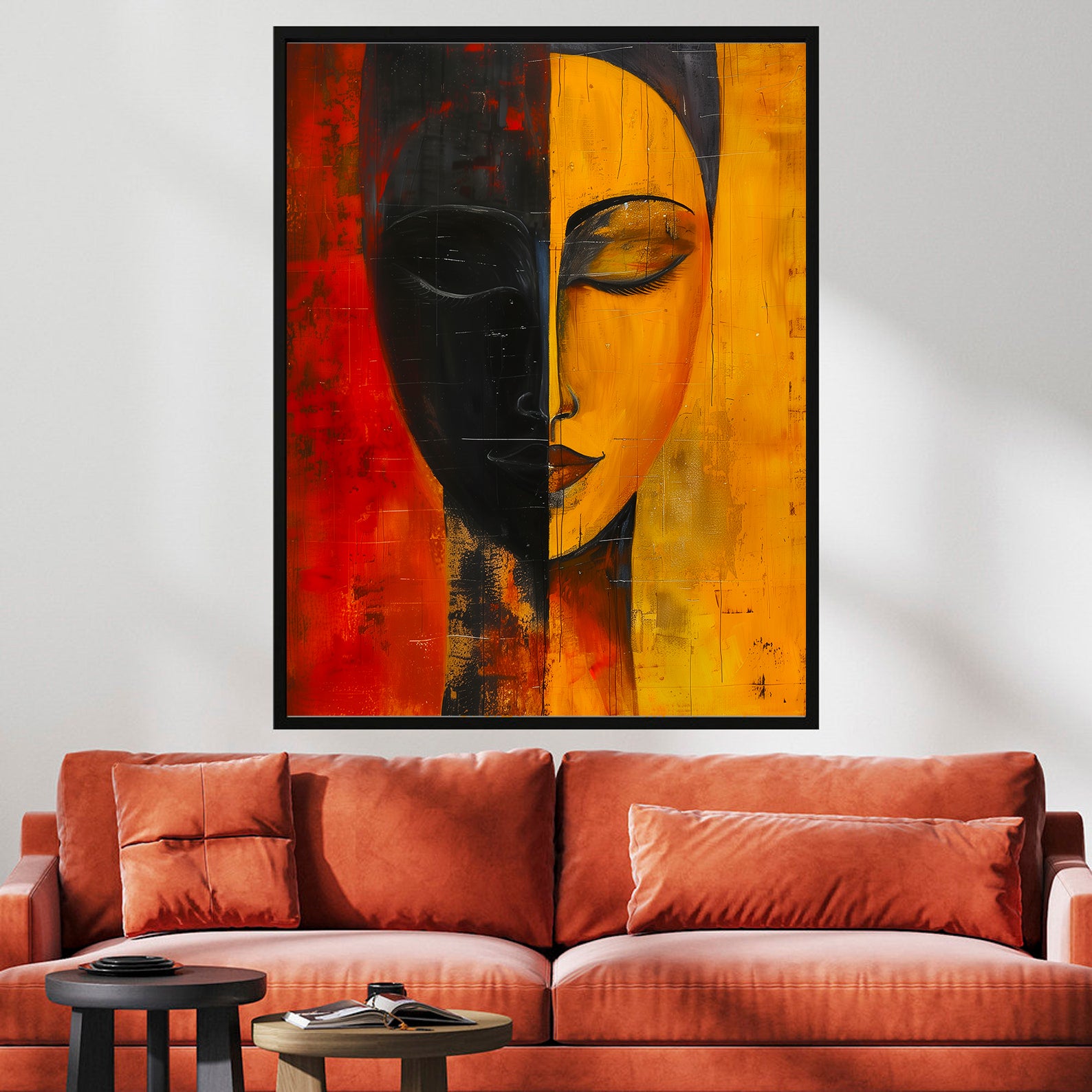 Tablou Canvas - Portret Abstract