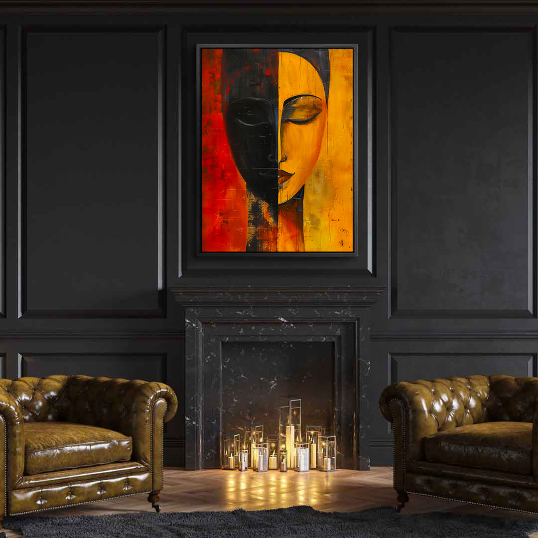 Tablou Canvas - Portret Abstract