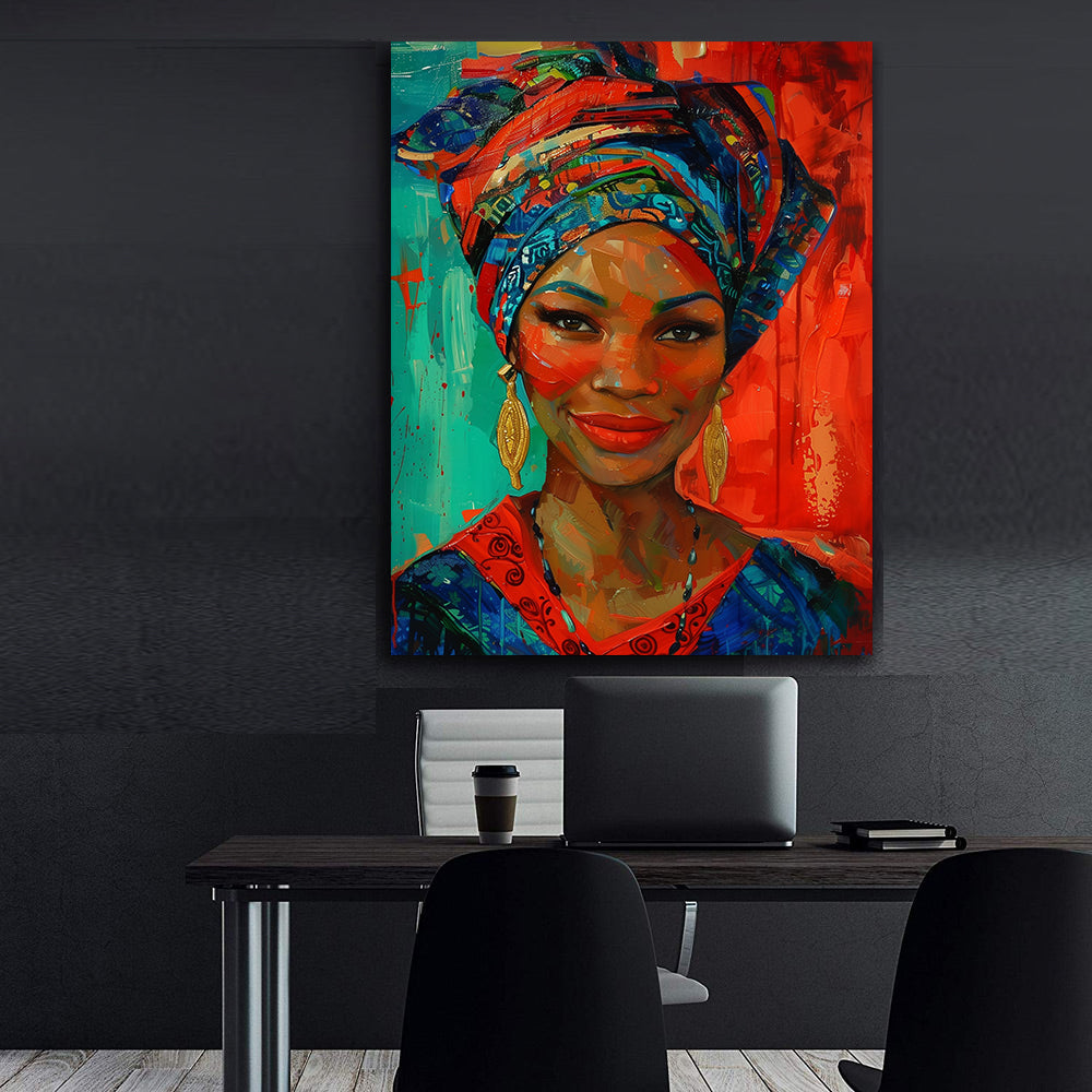 Peinture sur toile - Bougie allumée