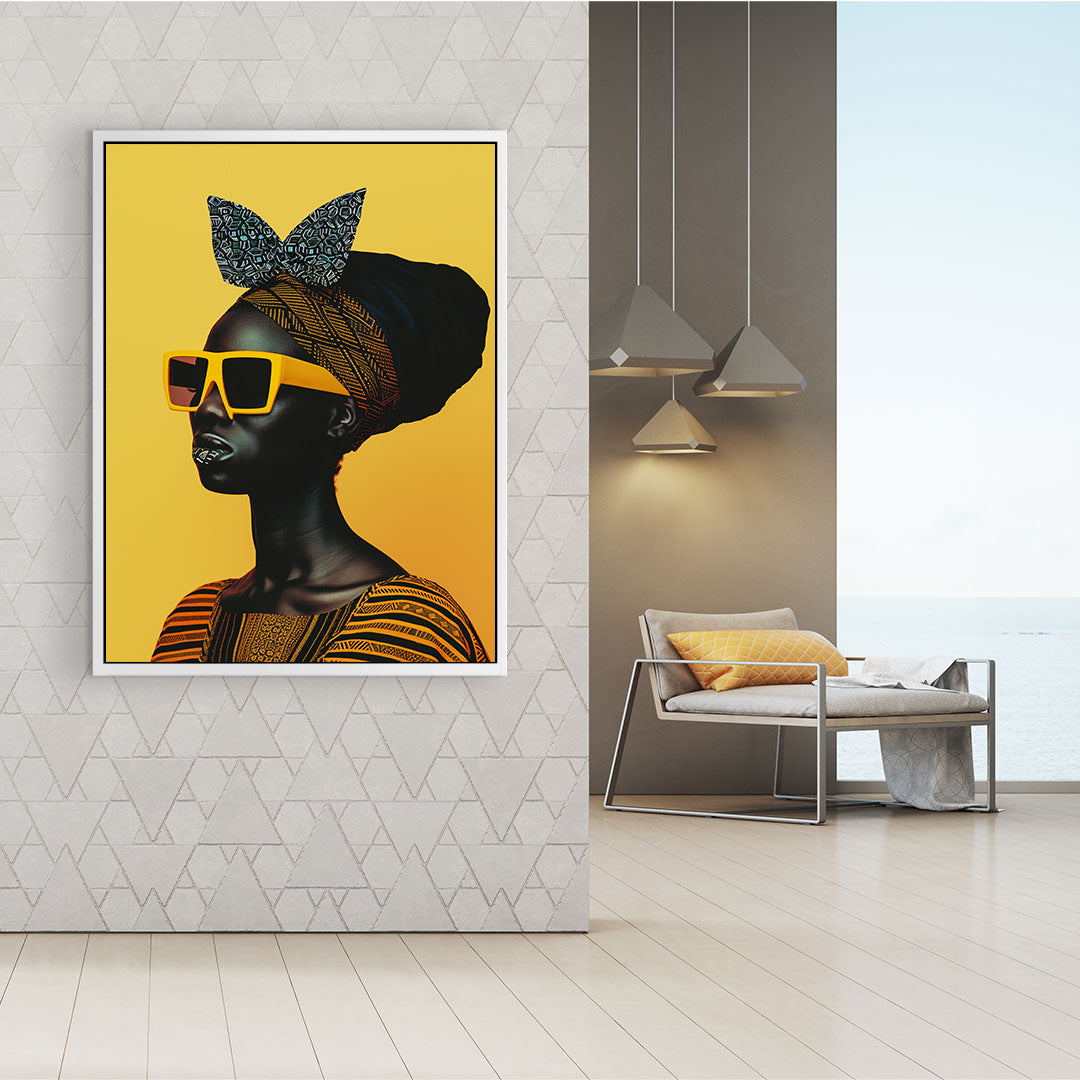 Tablou Canvas - Portret Femeie Africană