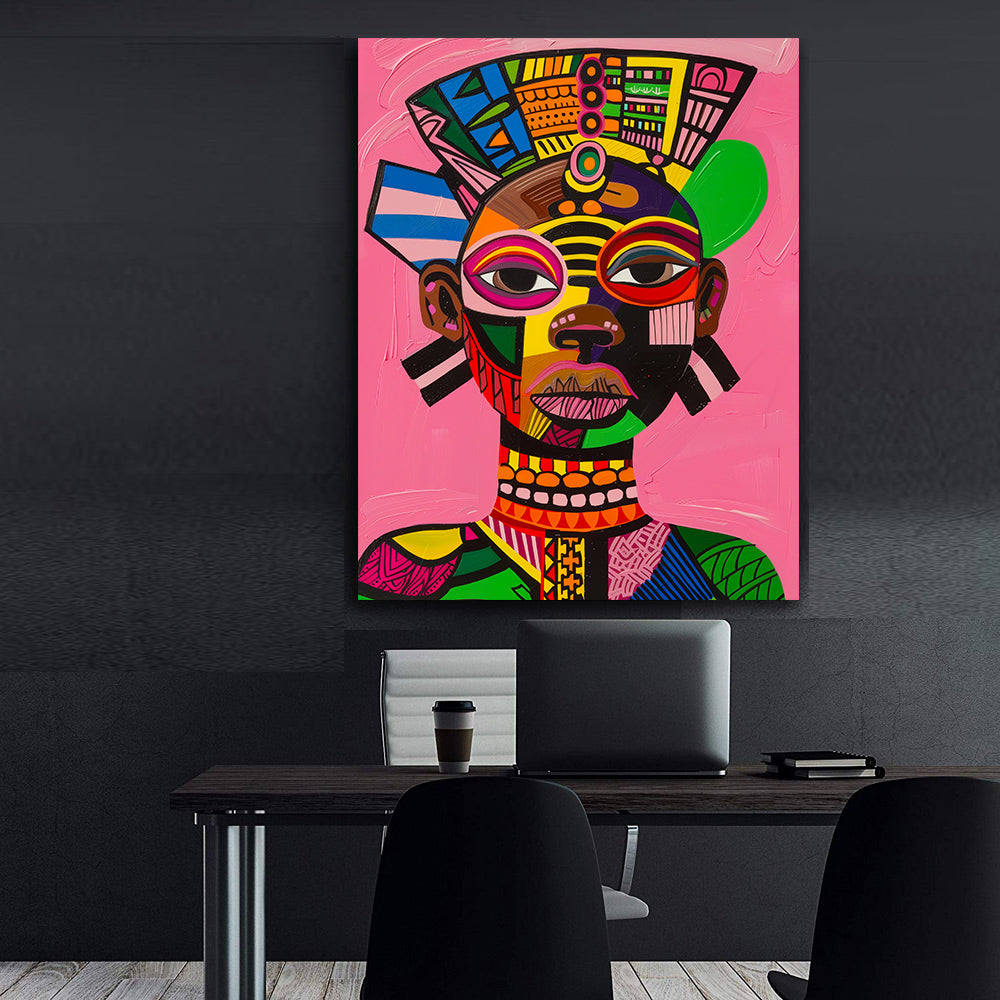 Peinture sur toile - Bougie allumée