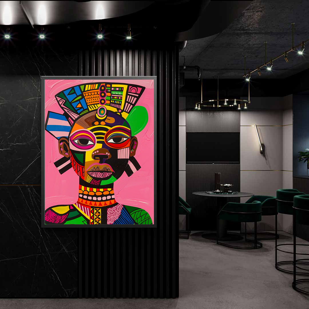 Tablou Canvas - Portret Abstract