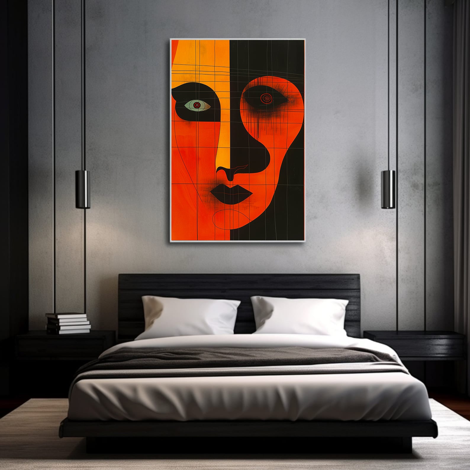 Tablou Canvas - Portret Abstract