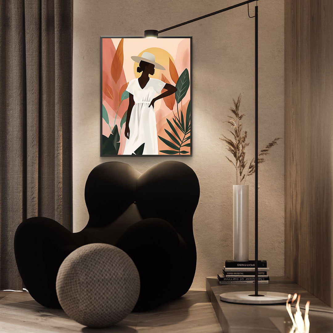 Tablou Canvas - Femeie Africană