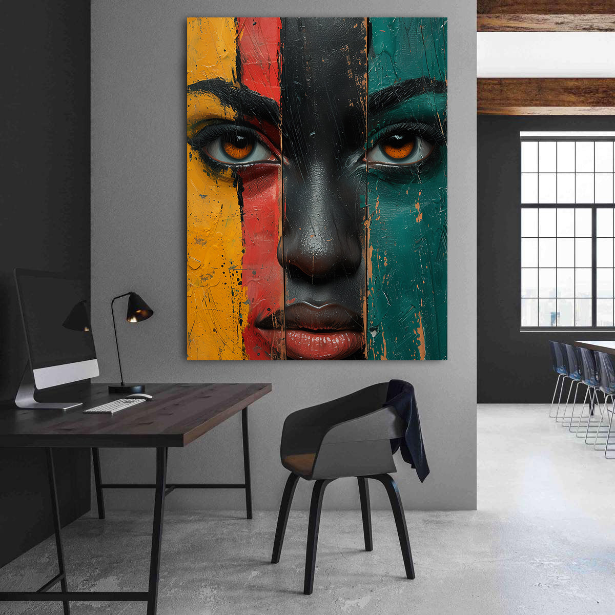 Tablou Canvas - Portret Abstract