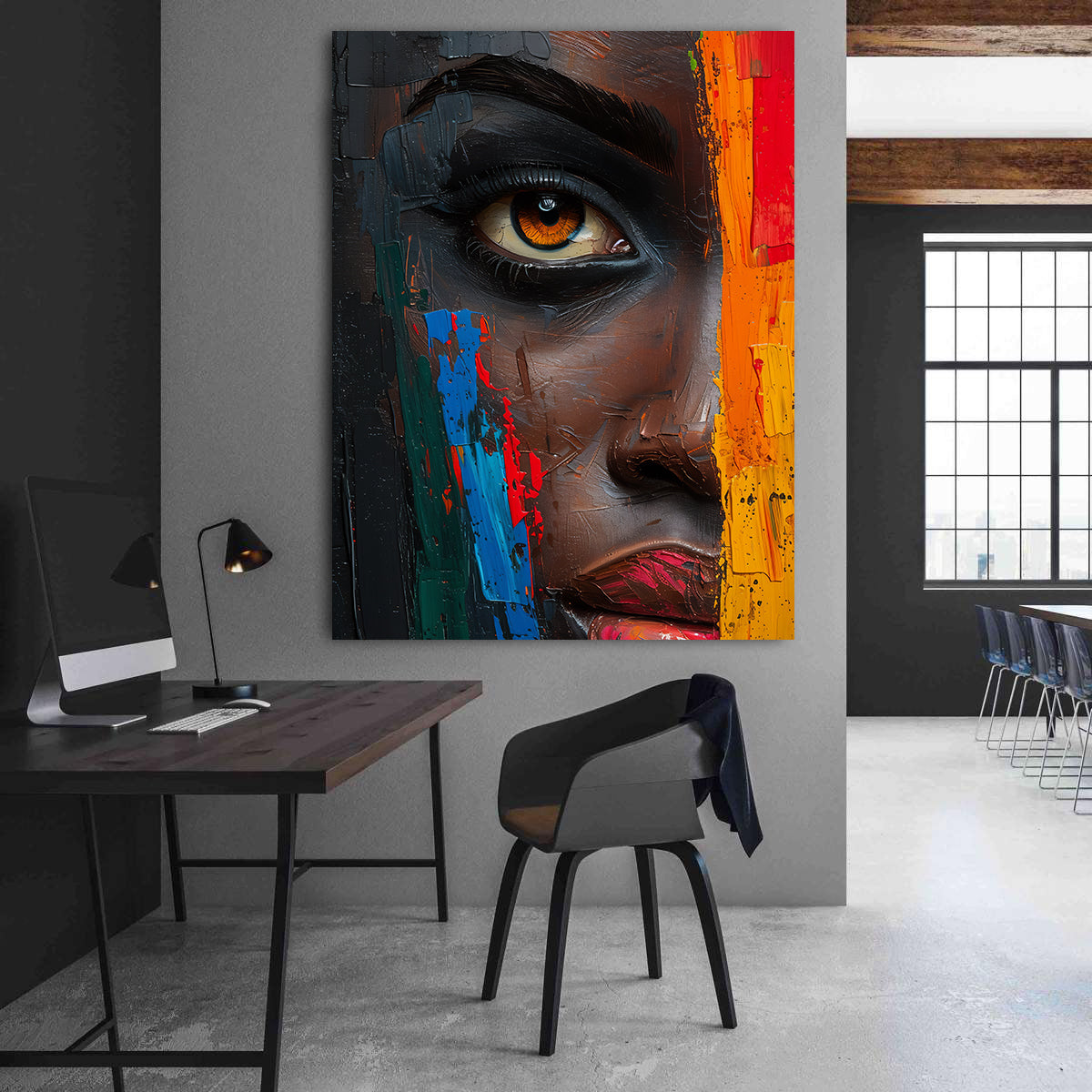 Tablou Canvas - Portret Abstract