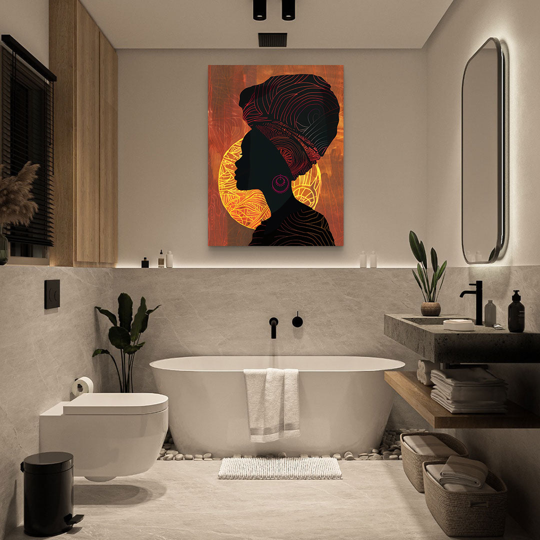 Tablou Canvas - Portret Femeie Africană