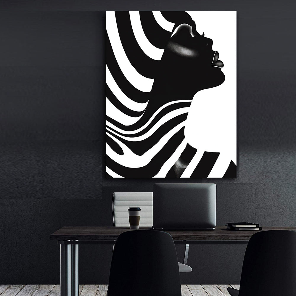 Peinture sur toile - Bougie allumée