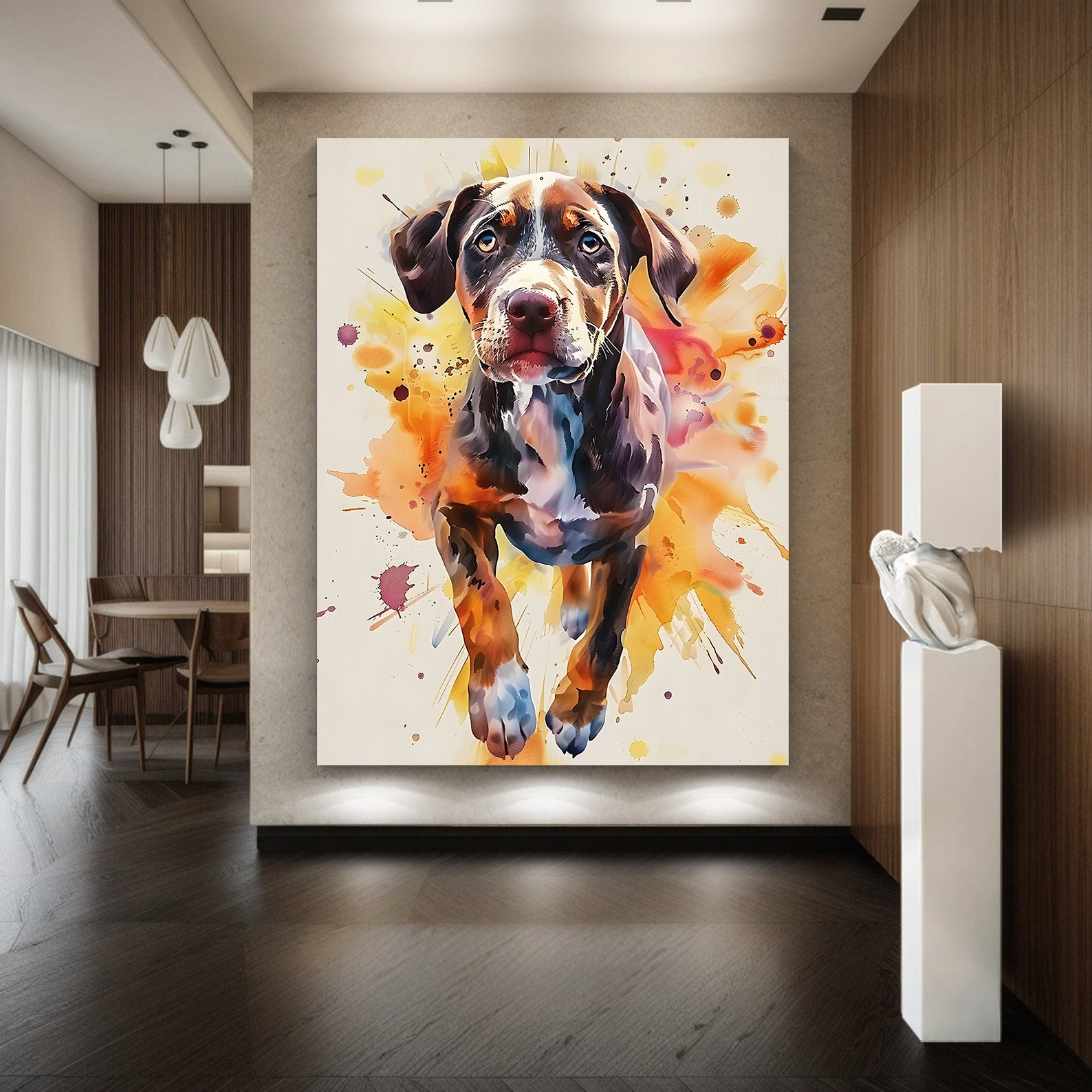 Tablou Canvas - Câine Portret