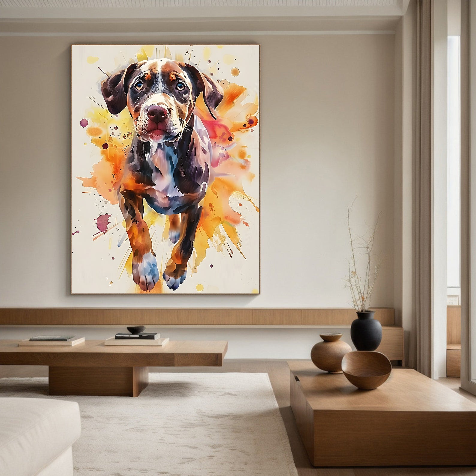 Tablou Canvas - Câine Portret