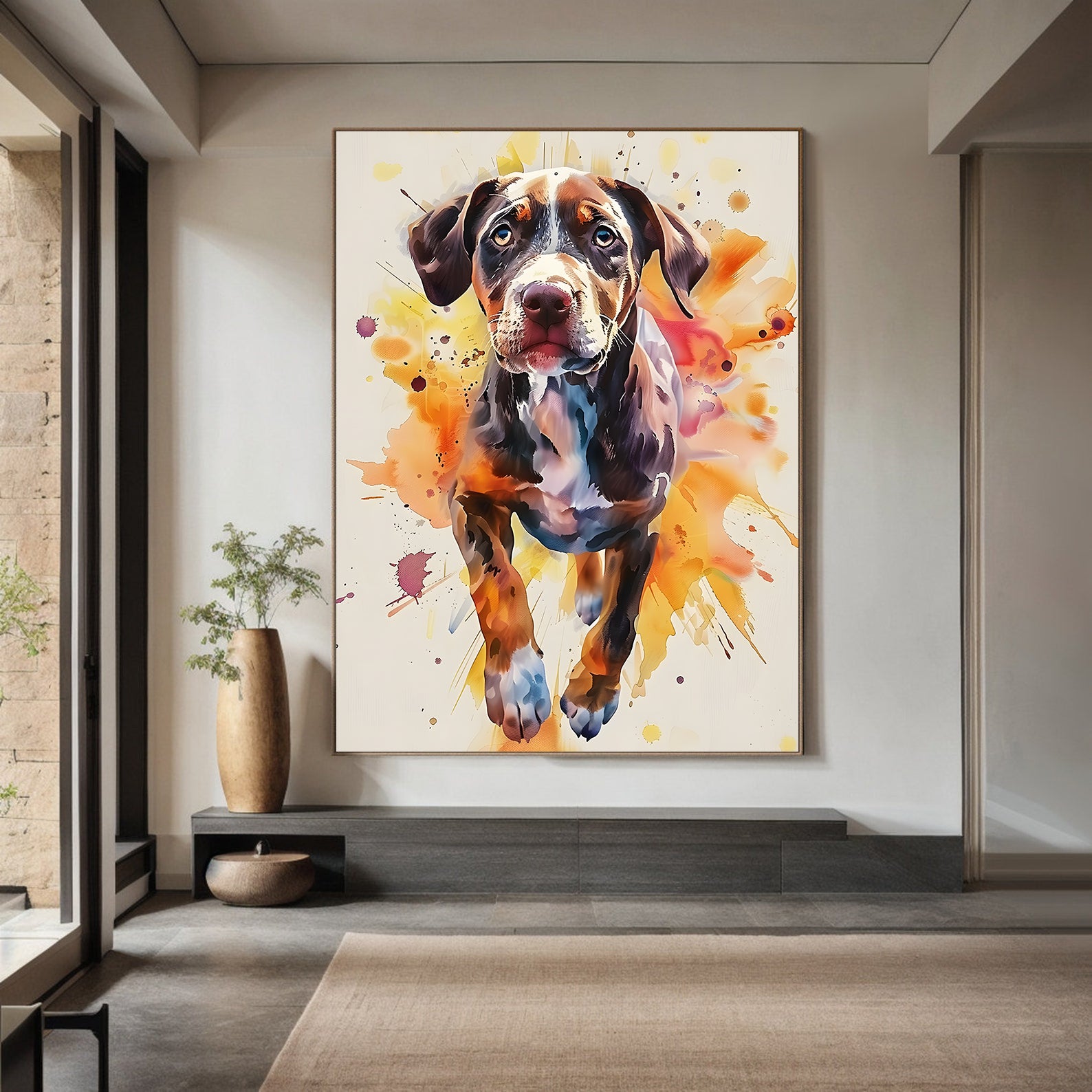 Tablou Canvas - Câine Portret