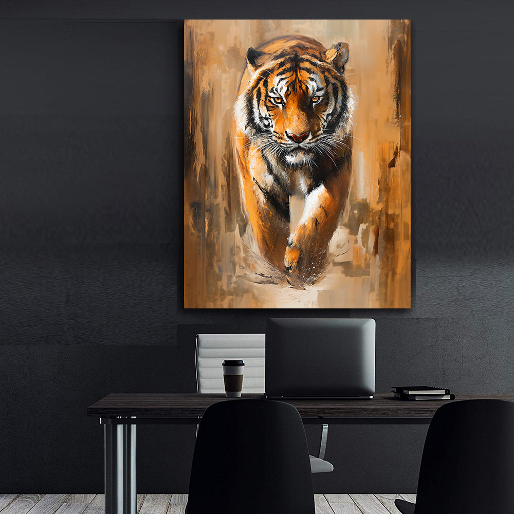 Tablou Canvas - Tigru Elegant