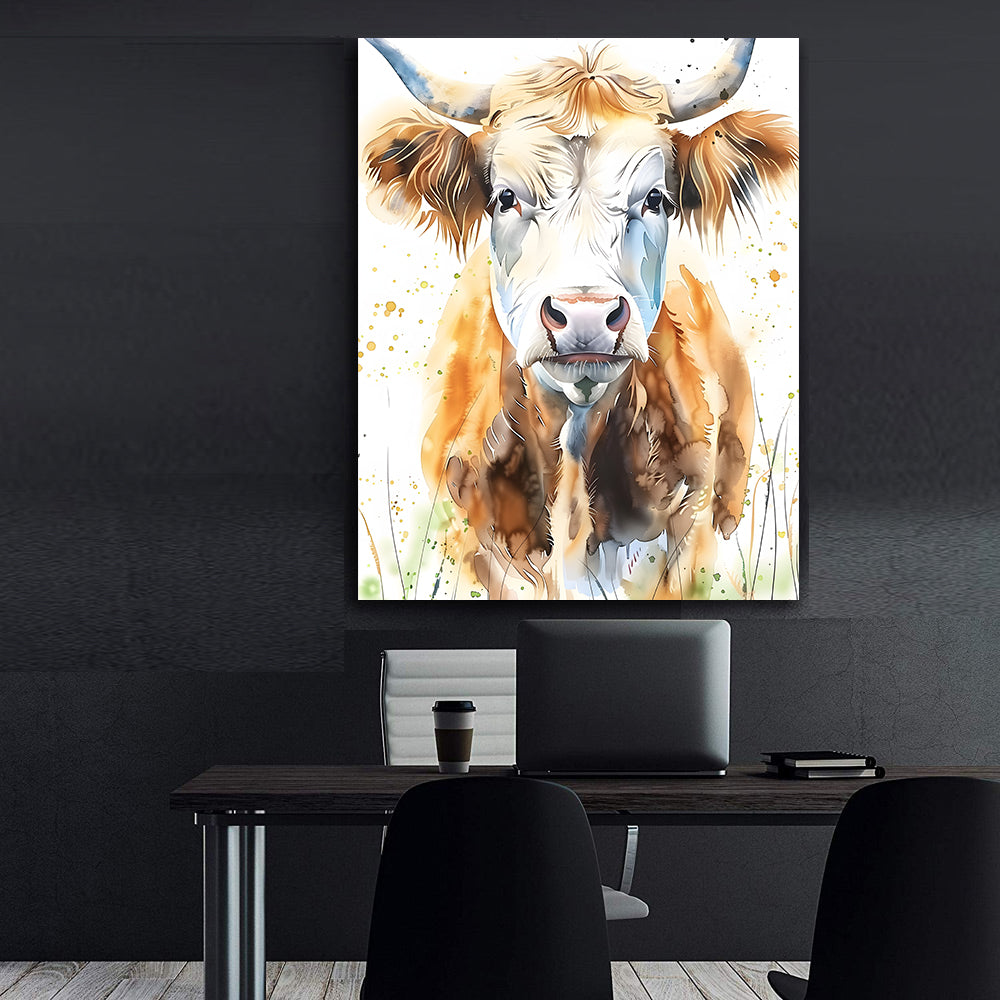 Tablou Canvas - Văcuță Portret