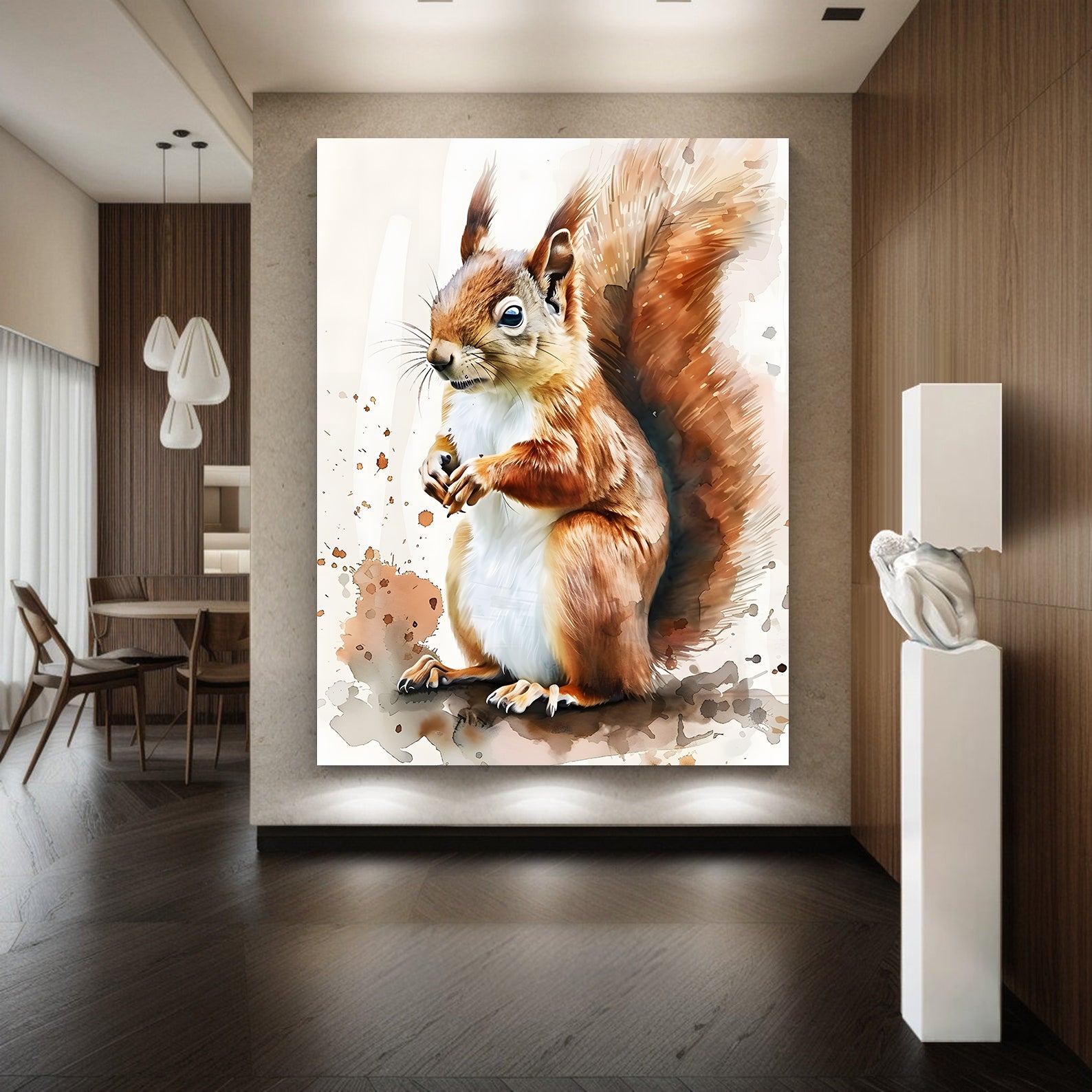 Tablou Canvas - Veveriță Roșcată