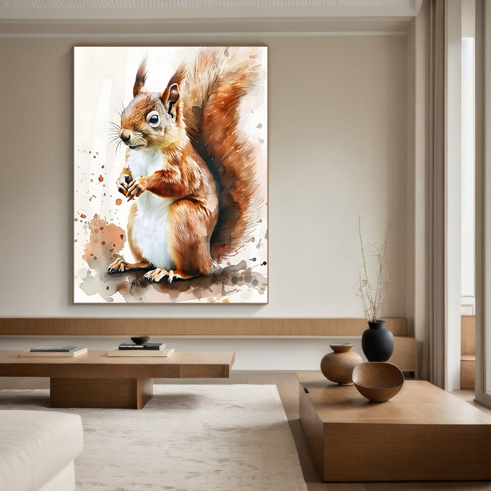 Tablou Canvas - Veveriță Roșcată