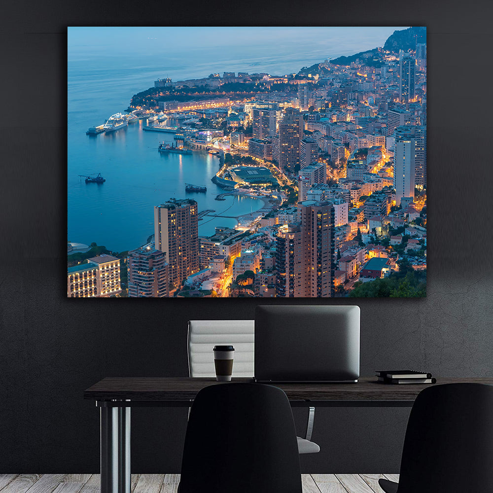 Tablou Canvas - Oraș la Mare