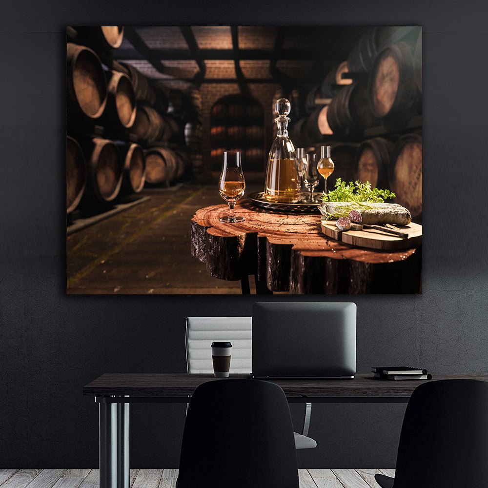 Tablou Canvas - Degustare de Vin
