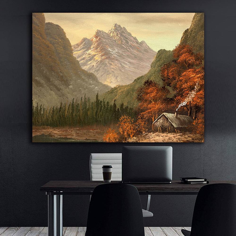 Tablou Canvas - Peisaj cu munți