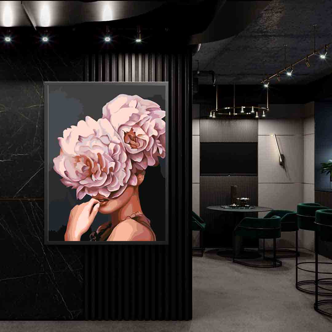 Pictura pe numere - Floral Head 4082