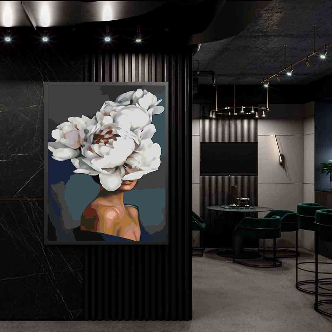 Pictura pe numere - Floral Head 4086