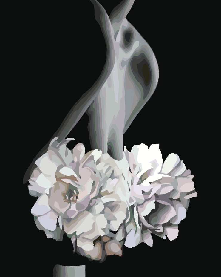 Pictura pe numere - Floral Head 4111