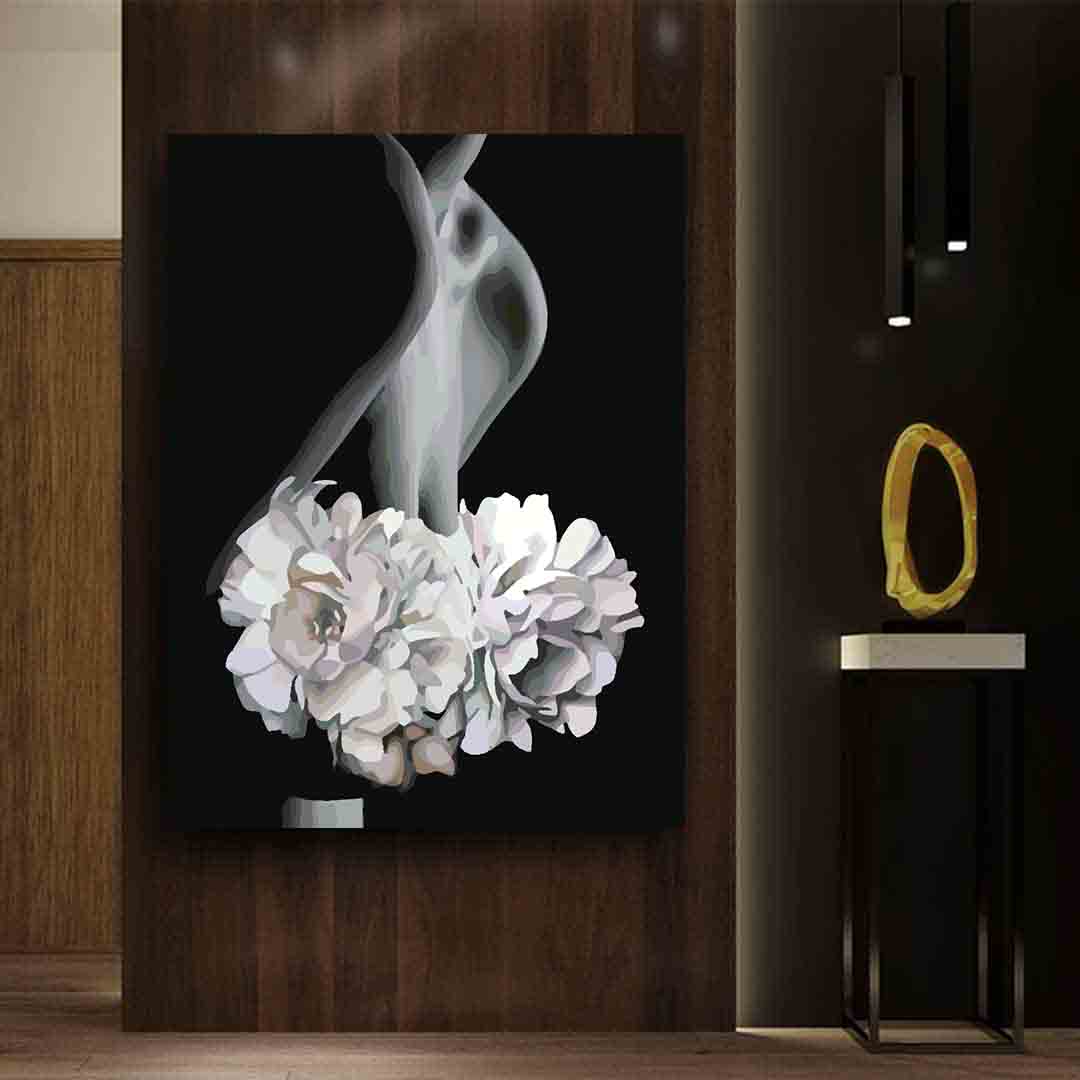 Pictura pe numere - Floral Head 4111