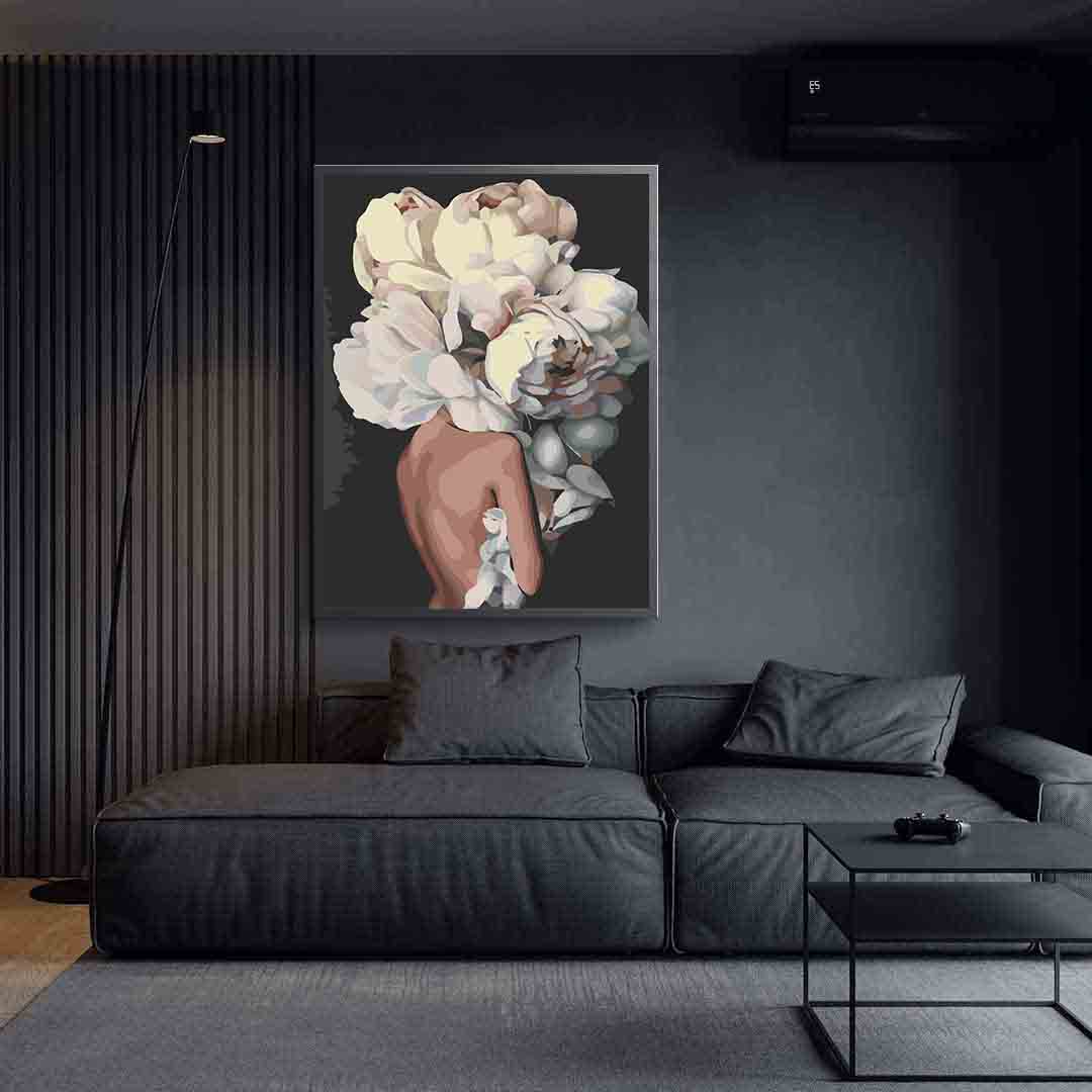 Pictura pe numere - Floral Head 4112
