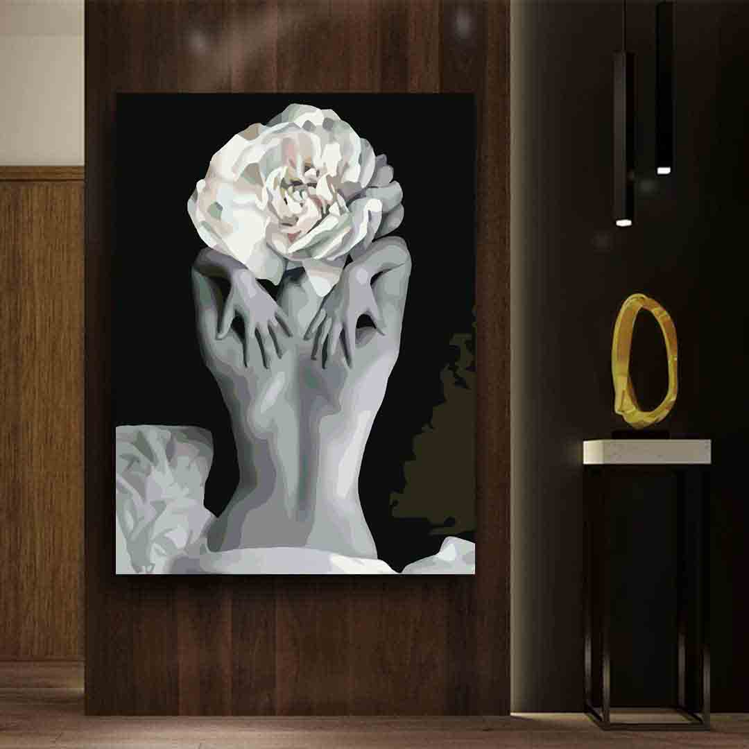 Pictura pe numere - Floral Head 4120