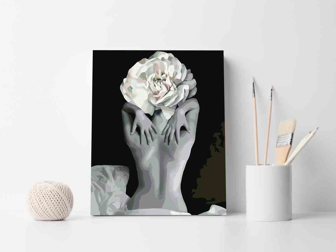 Pictura pe numere - Floral Head 4120
