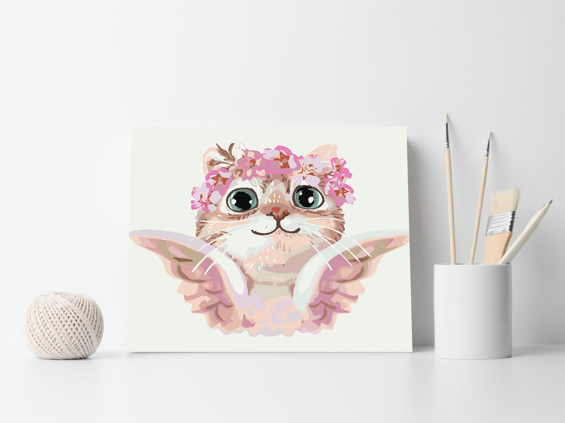 Peinture par numéros - Chaton pour enfants 4126