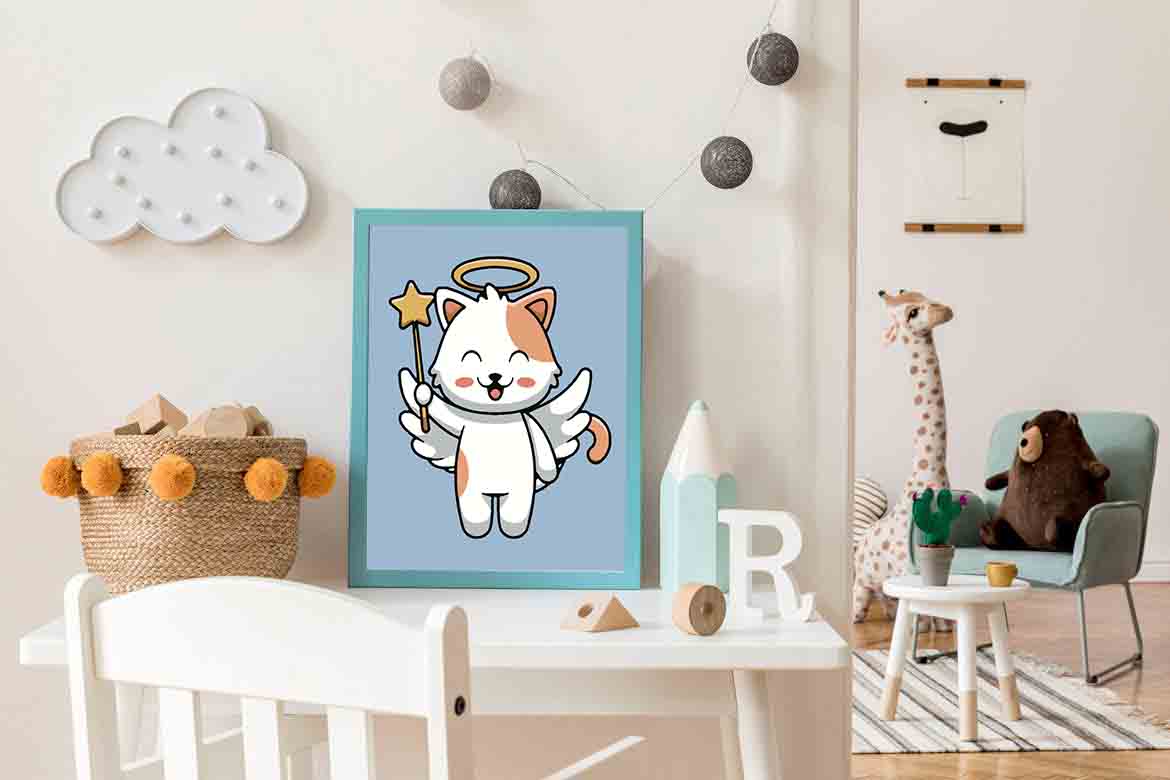 Pictura pe numere - Pisicuță Magică 4127