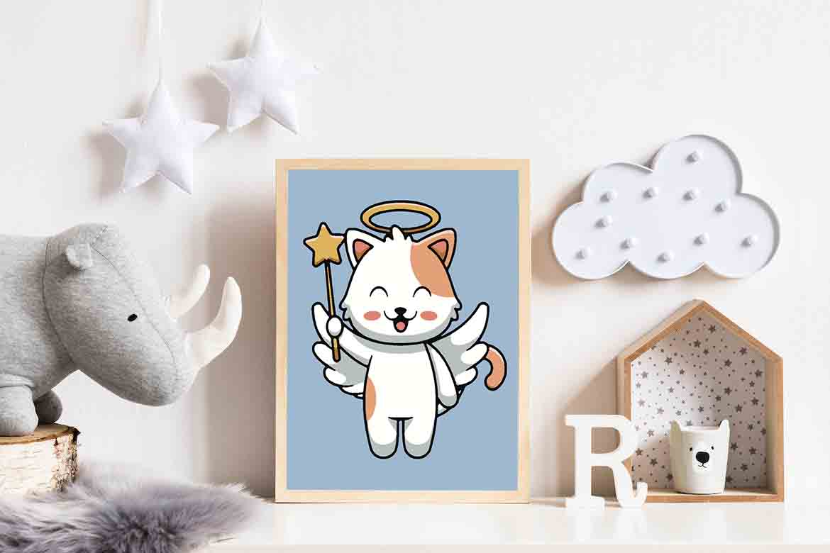 Pictura pe numere - Pisicuță Magică 4127