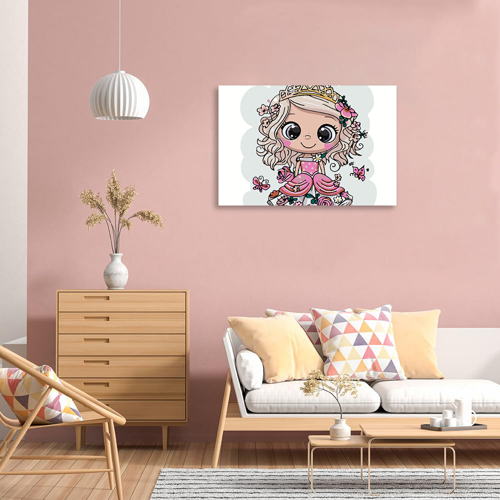 Pictura pe numere - Mica Prințesă 4131