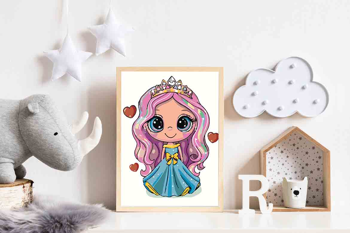 Pictura pe numere - Mica Prințesă 4133