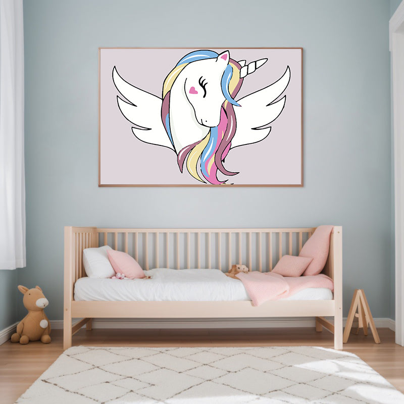 Pictura pe numere - Unicorn pentru Copii 4136