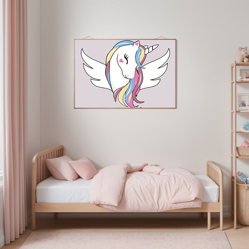 Pictura pe numere - Unicorn pentru Copii 4136