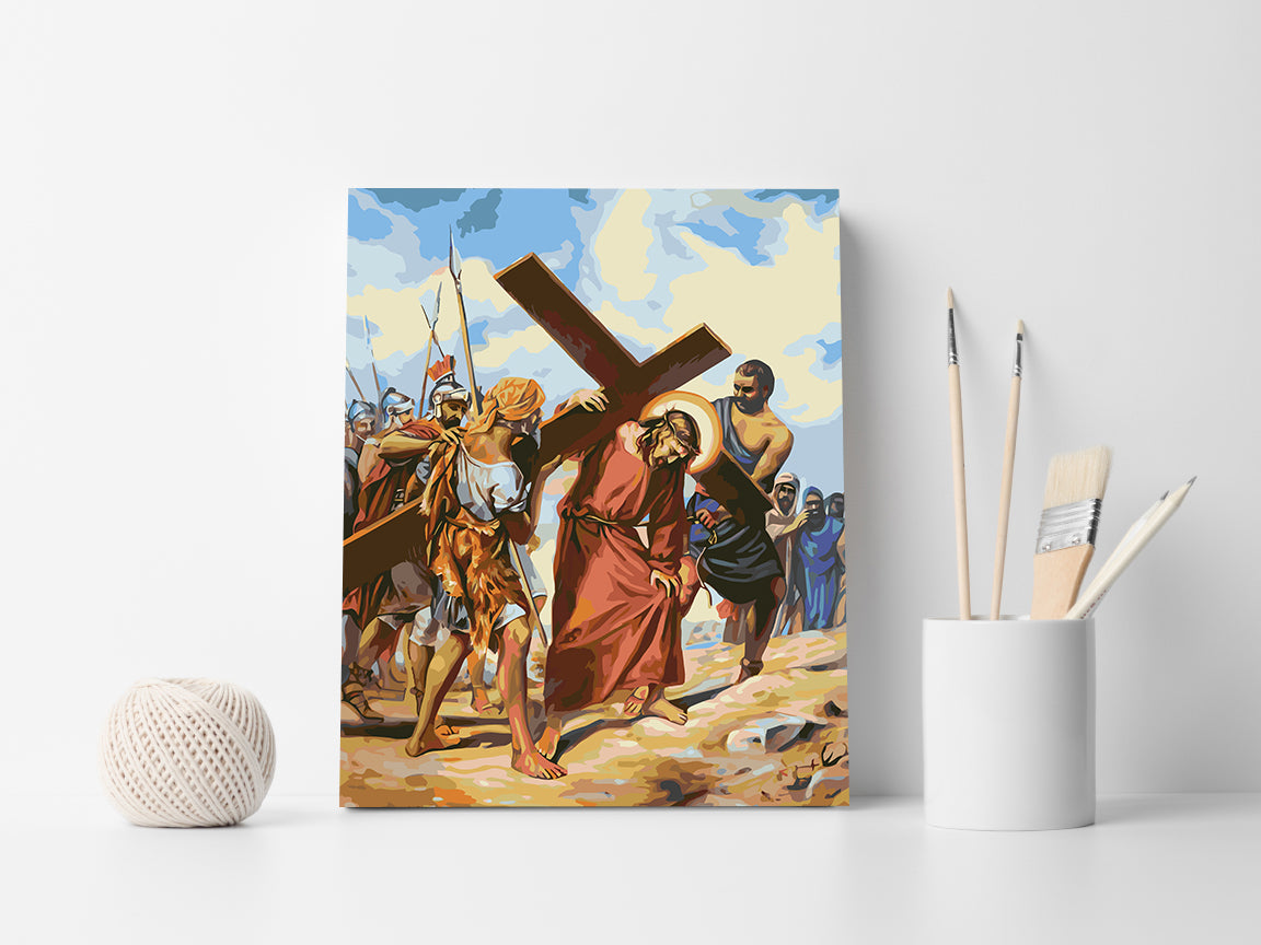 Pictura pe numere - Isus Hristos 4138