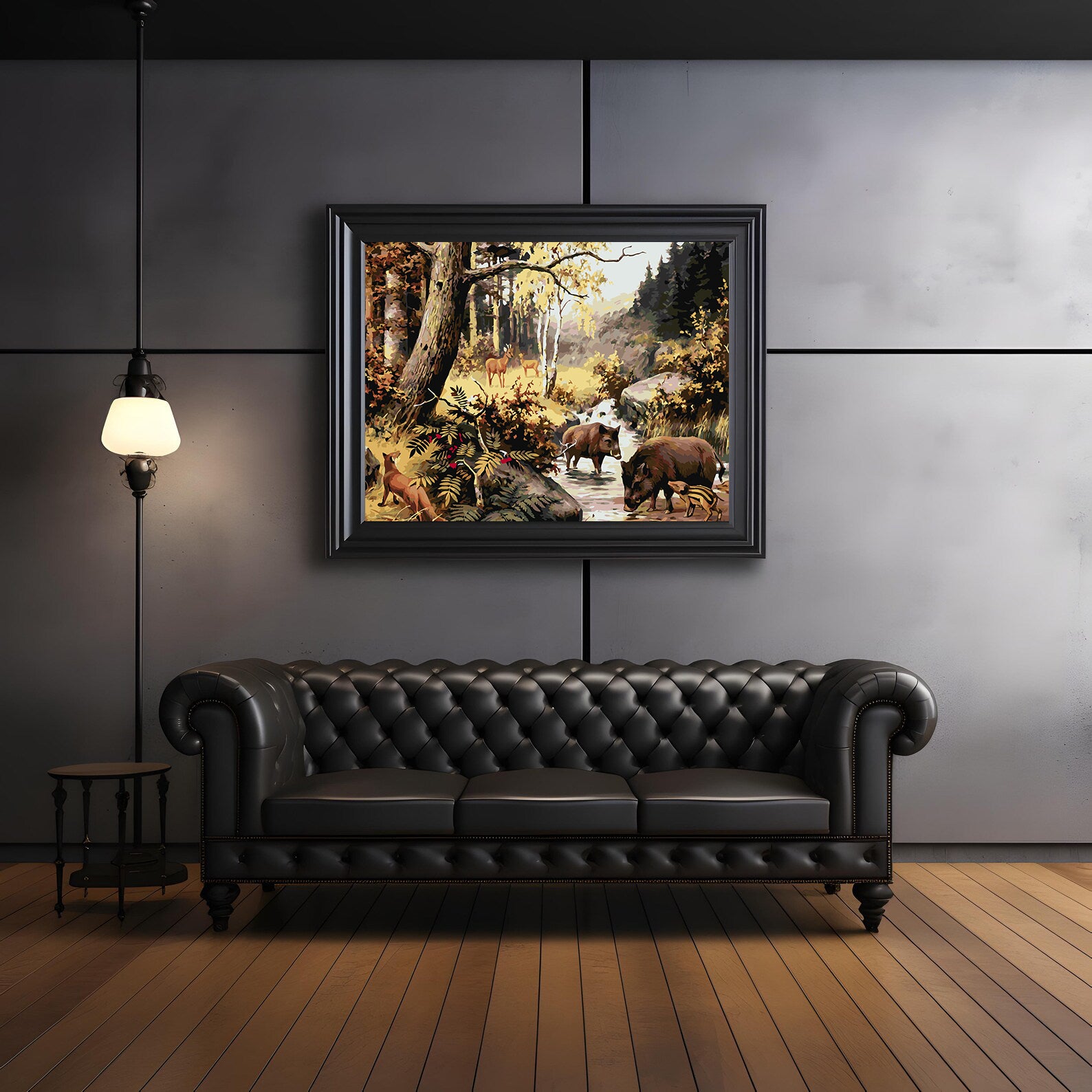 Peinture par numéros - Animaux de la forêt 4150