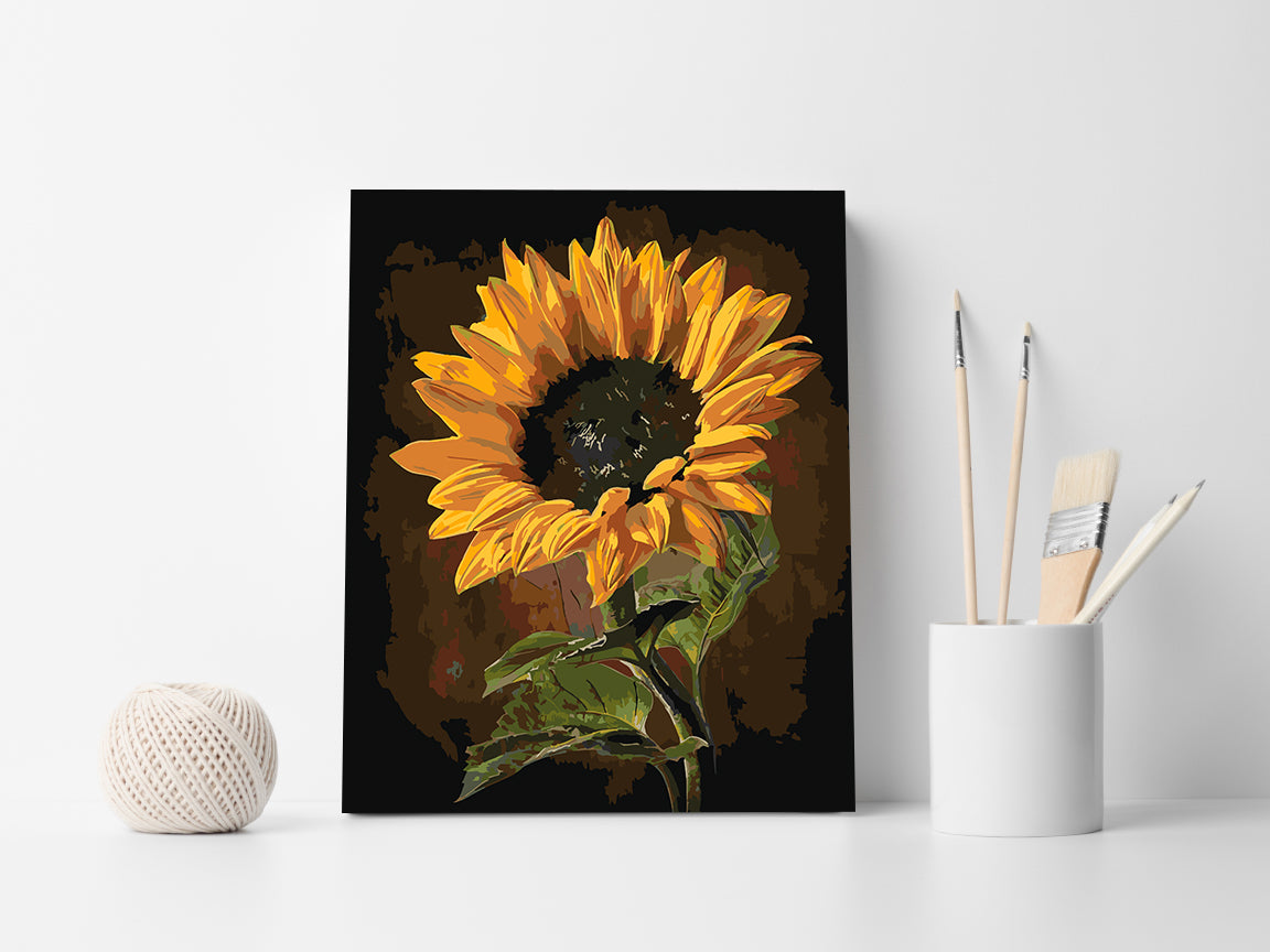 Peinture par numéros - Tournesol 4154
