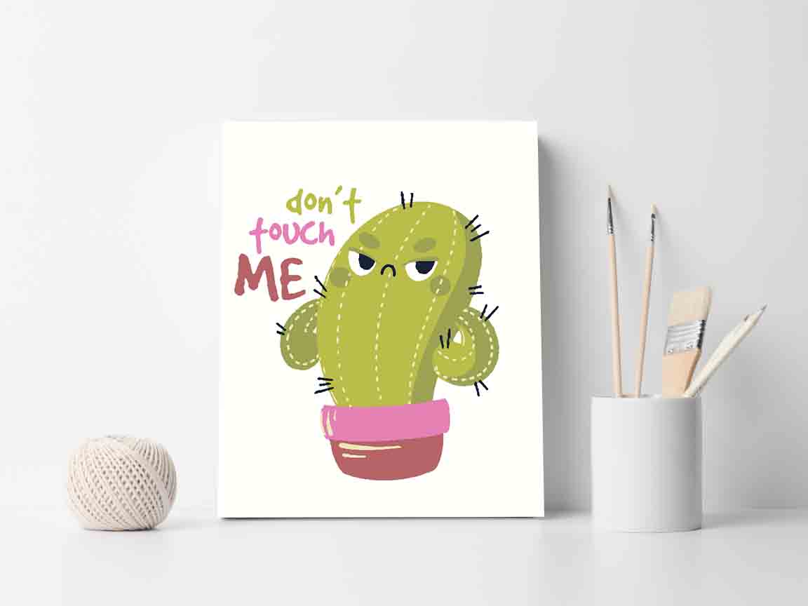 Pictura pe numere - Don't Touch Me 4158