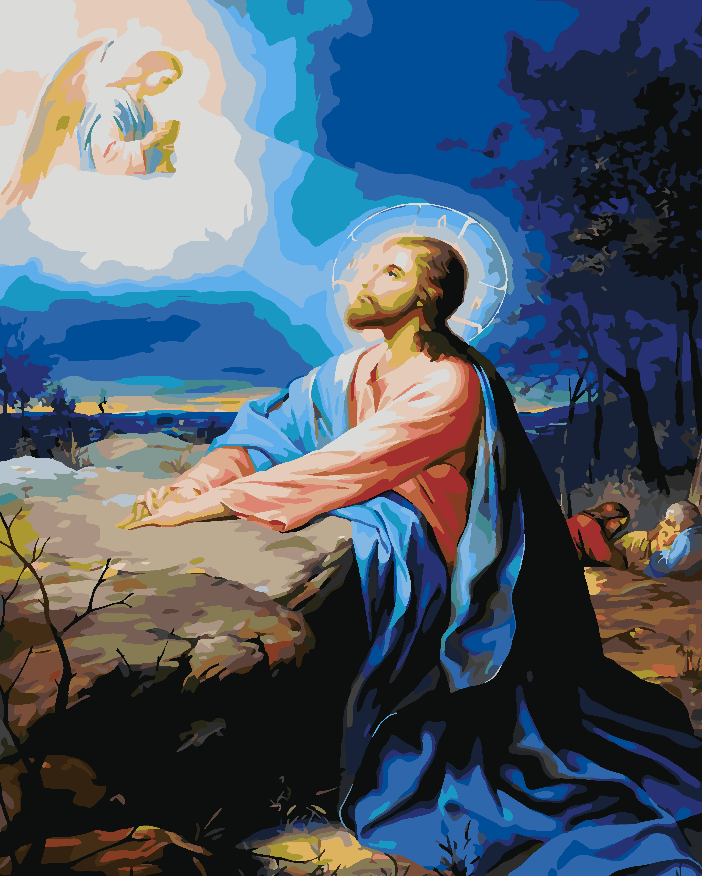 Pictura pe numere - Isus Hristos 4159