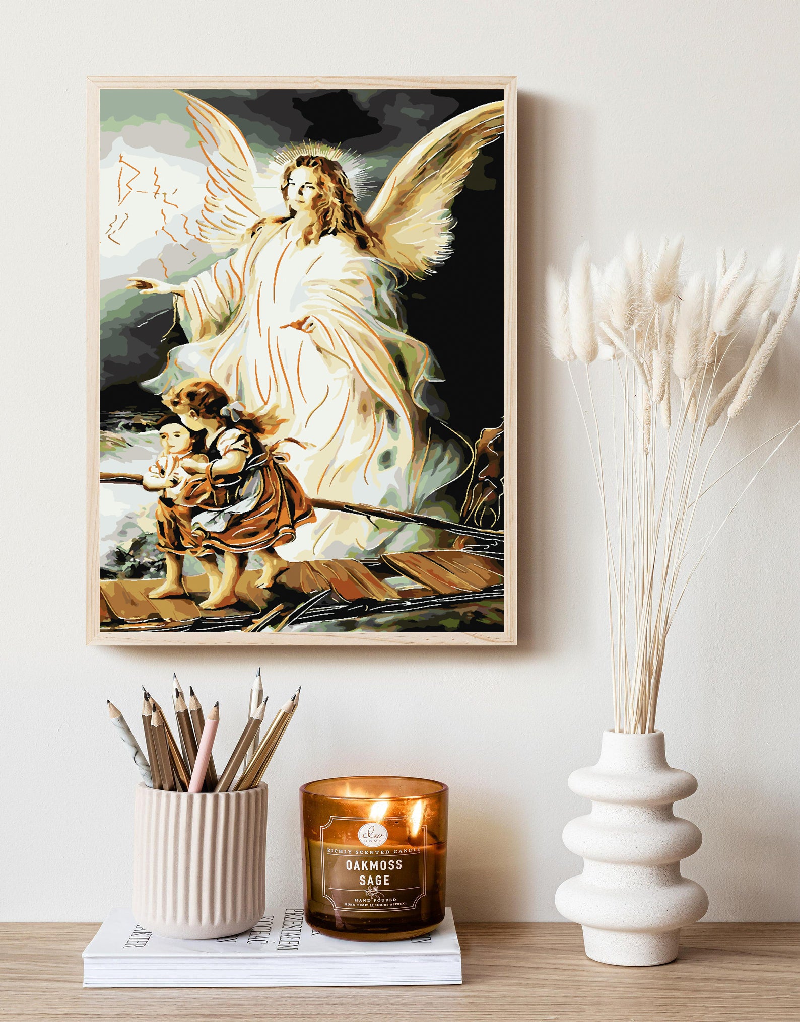 Peinture par numéros - Ange gardien 4161