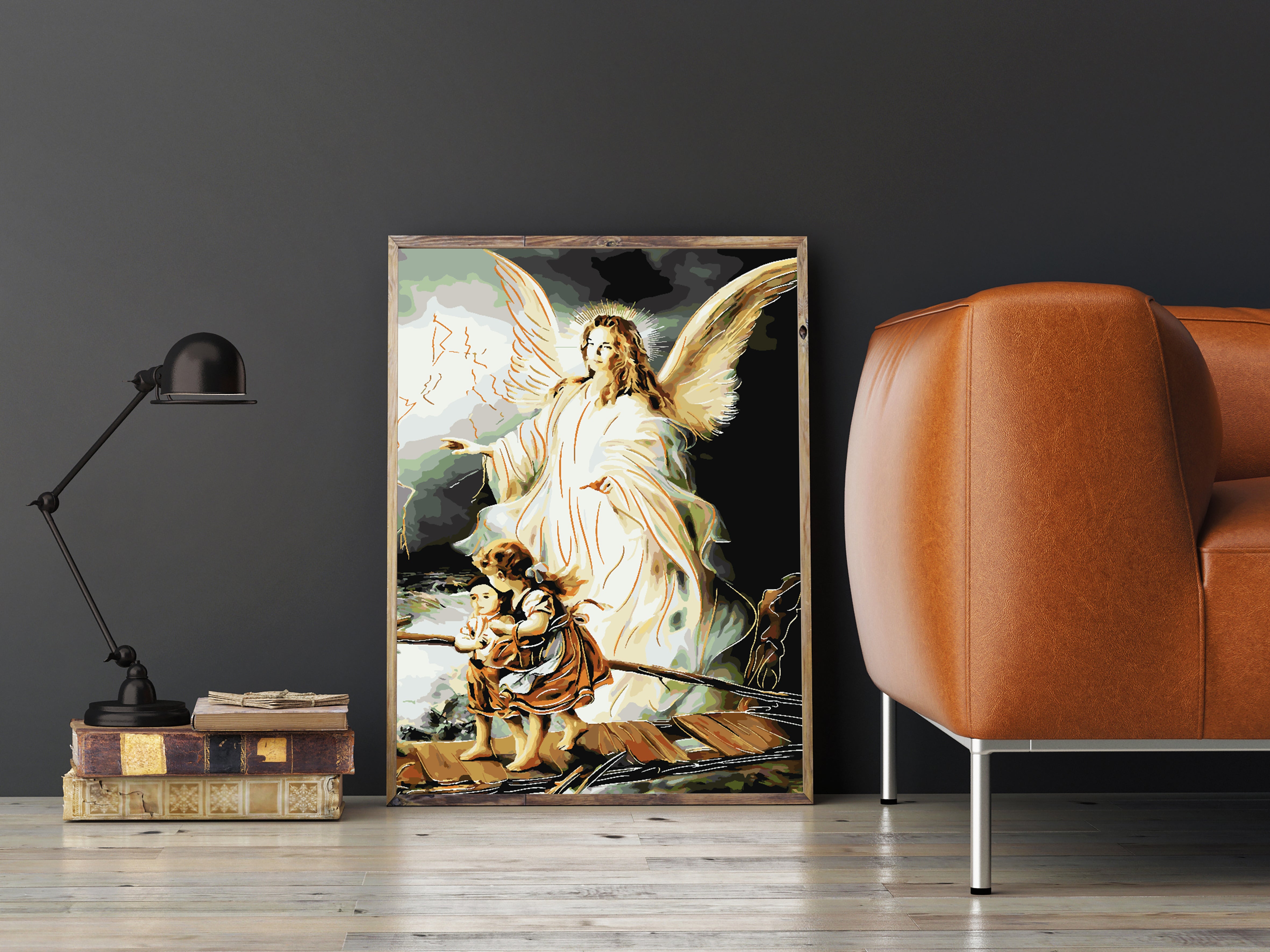 Peinture par numéros - Ange gardien 4161