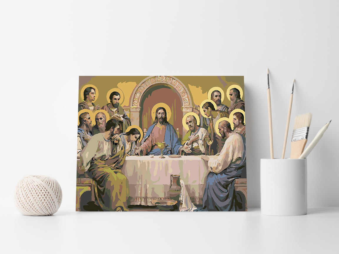 Pictura pe numere - Isus Hristos și Apostolii săi 4162