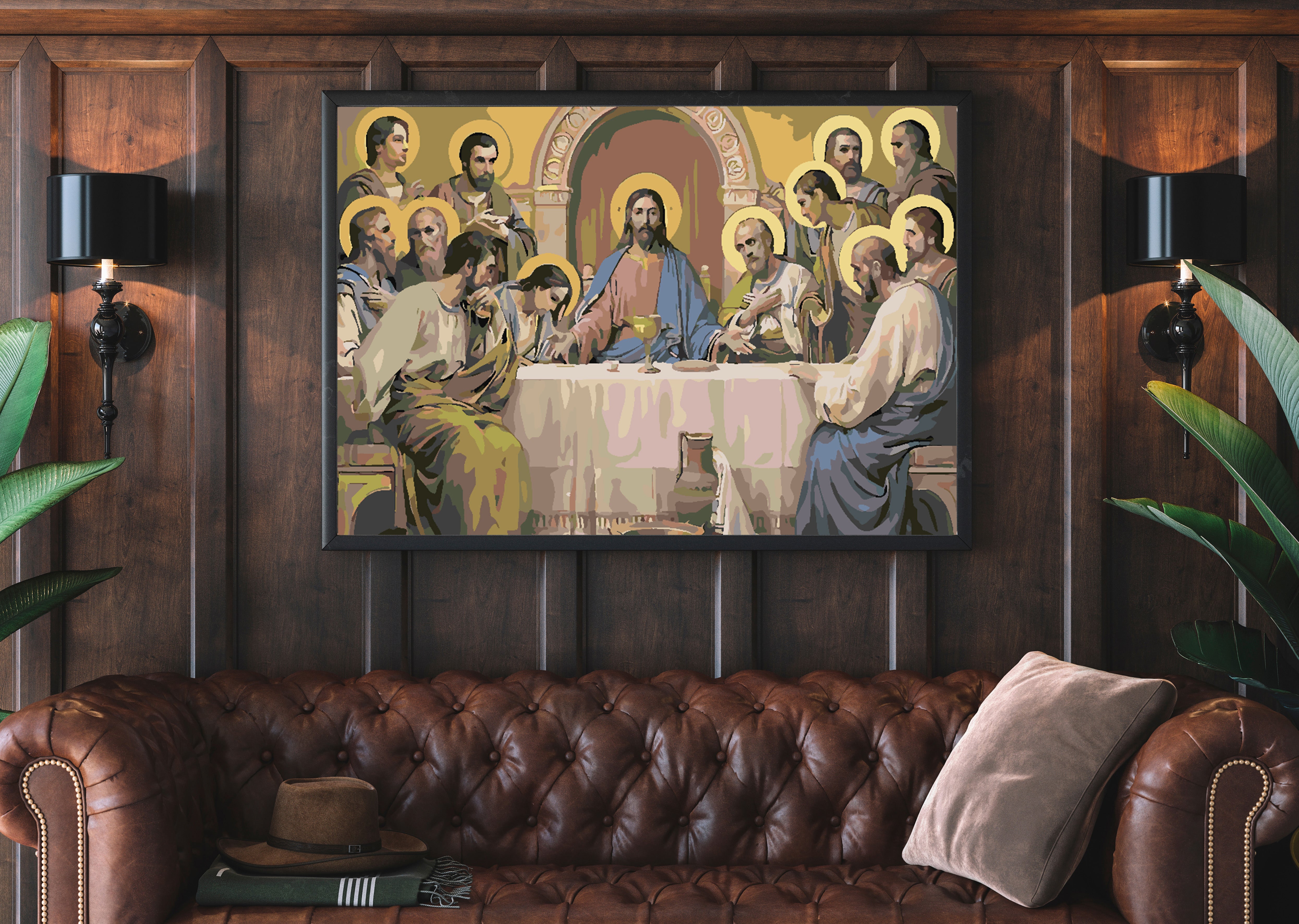 Pictura pe numere - Isus Hristos și Apostolii săi 4162