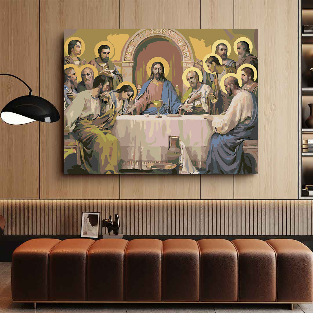 Pictura pe numere - Isus Hristos și Apostolii săi 4162